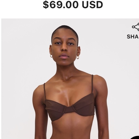 NWT RIOT SWIM Jax top and high waist pico bottoms - Picture 2 of 5